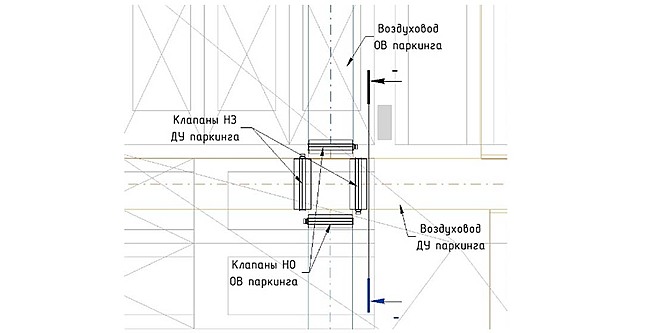 Рис. 9. План крестовины